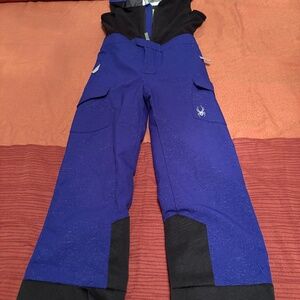 Girls Spyder sparkle ski pants size 7